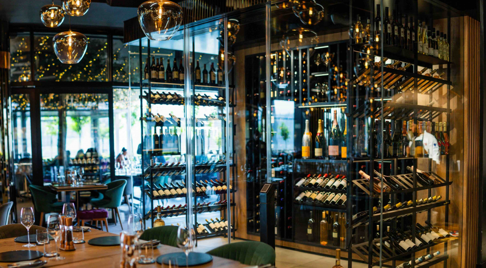 The 11th Floor, a restaurant in Johannesburg, South Africa.