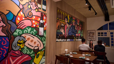 Wine Climats, a wine bar in Bangkok, Thailand.