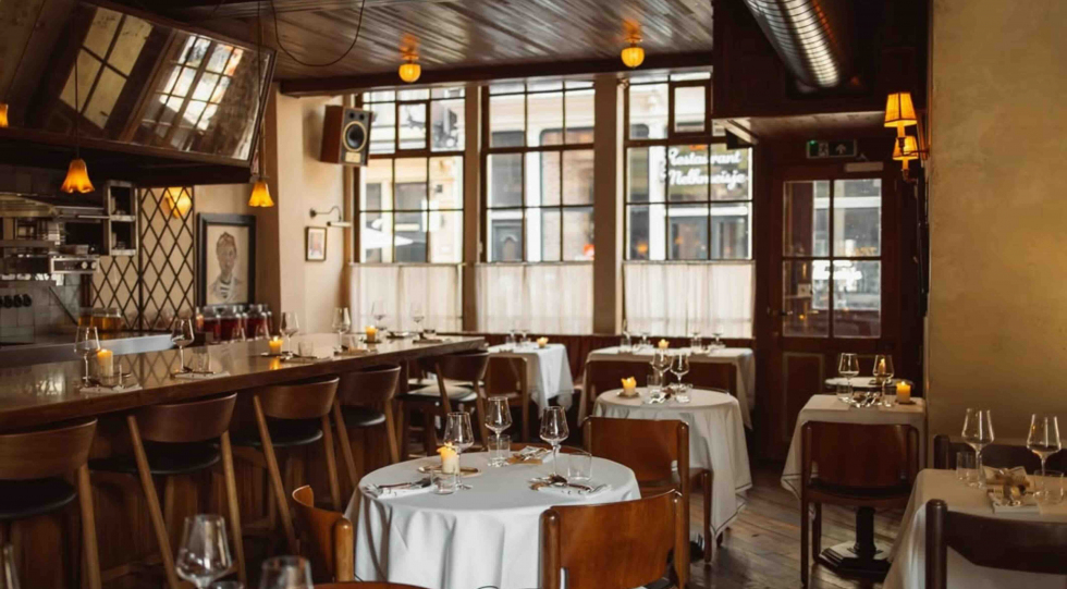 Trees, a restaurant and wine bar in Amsterdam, Netherlands.