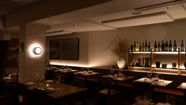 Nudibranch, a restaurant in New York City, USA.