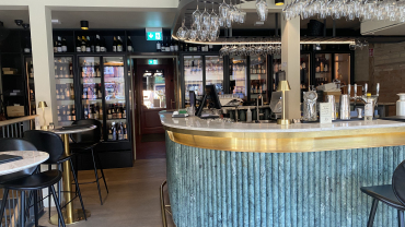Hugos No. 19, a wine bar in Køge, Denmark.