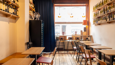 Fermento Wine Bar, a wine bar in Brussels, Belgium.
