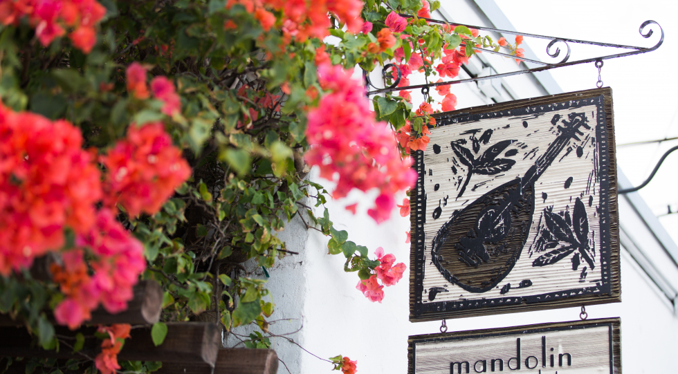 Mandolin Aegean Bistro, a restaurant in Miami, USA.