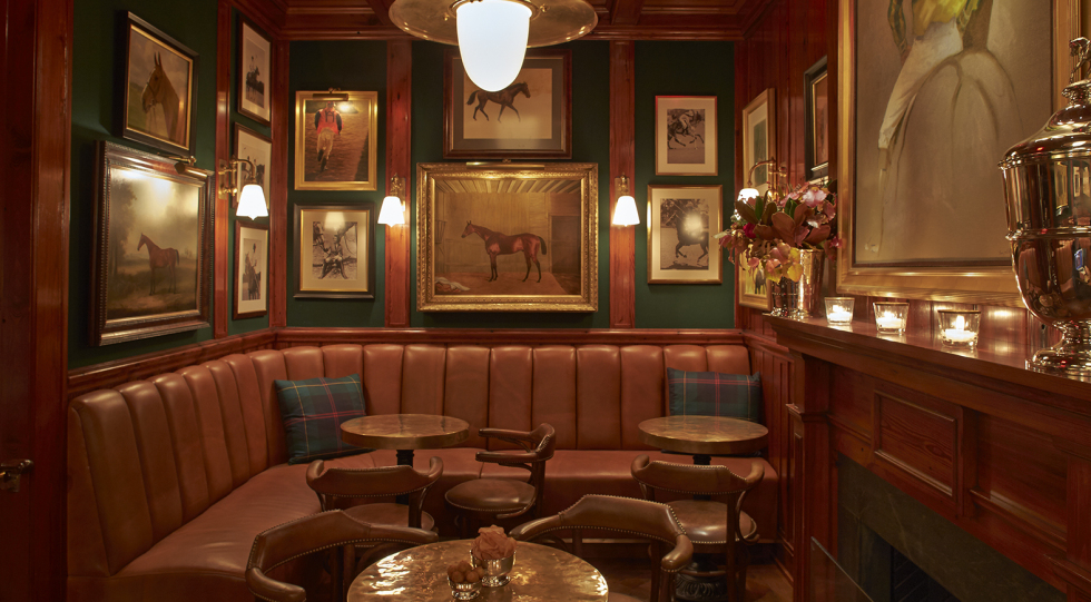 The Polo Bar, a restaurant in New York City, USA.