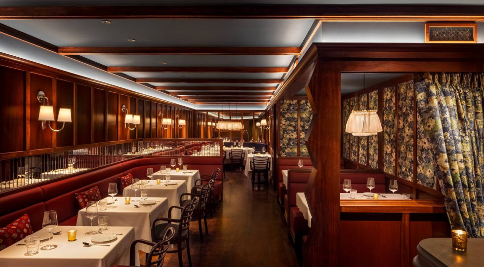 Chez Fifi, a restaurant in New York City, USA.