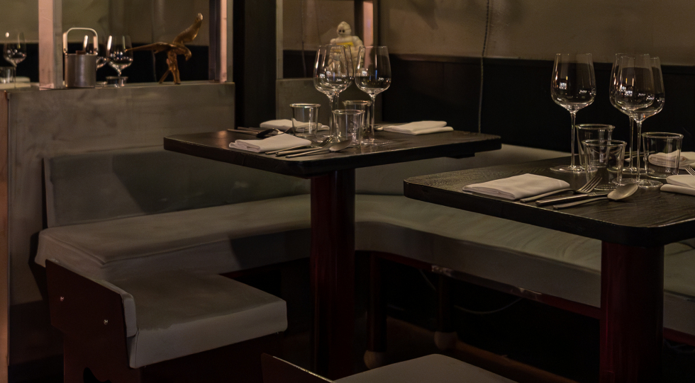 Smithereens, a restaurant in New York City, USA.