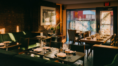 Mitsuru, a restaurant in New York City, USA.