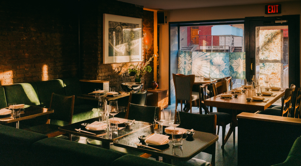 Mitsuru, a restaurant in New York City, USA.