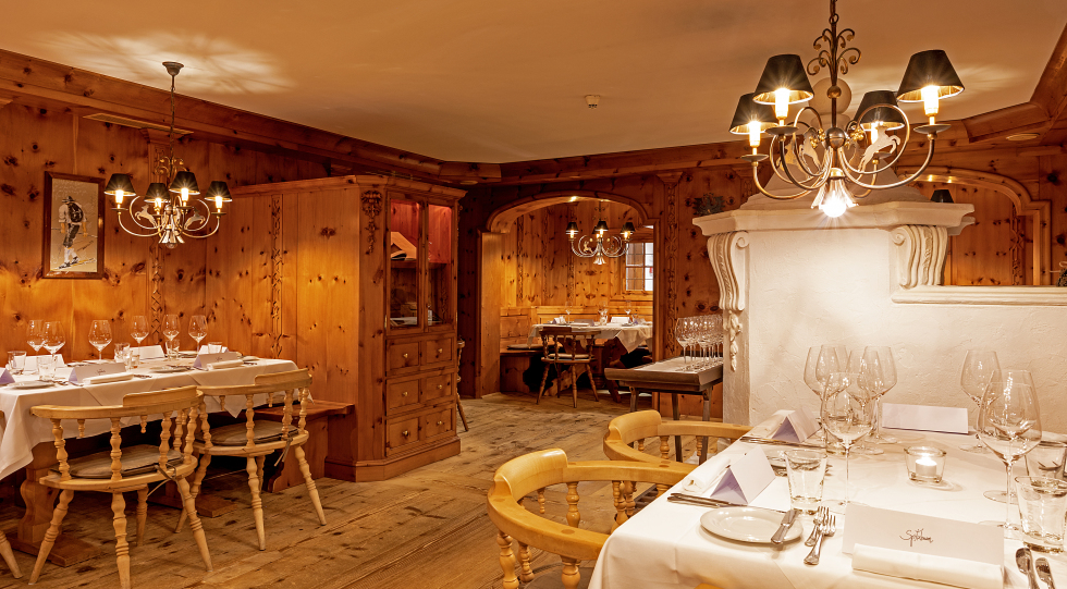Restaurant Spitzbuam, a restaurant in Brixen im Thale, Austria.