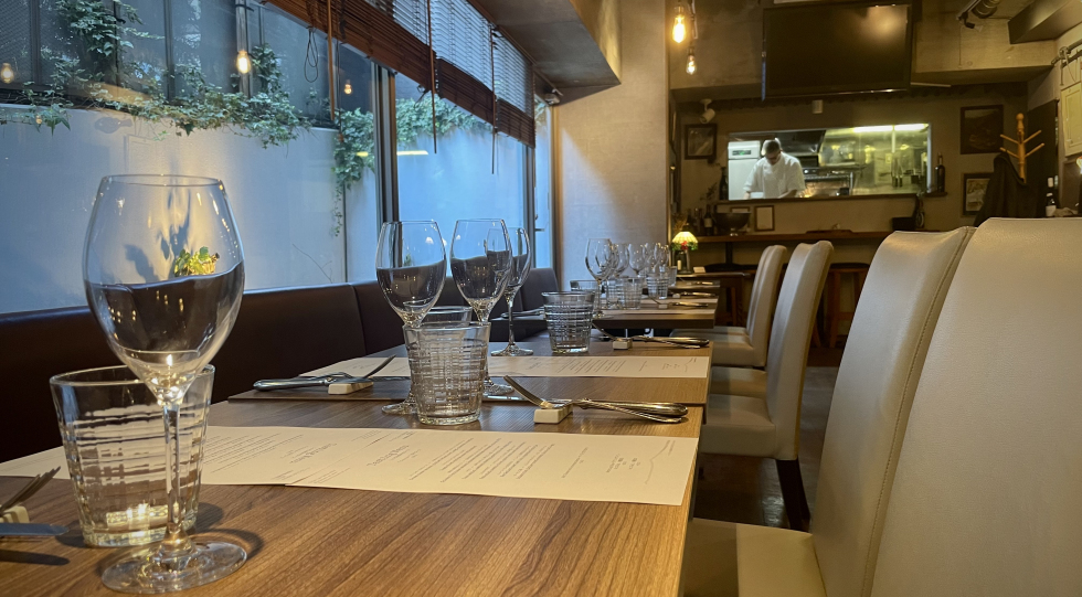 Rangitoto Tokyo, a restaurant in Tokyo, Japan.