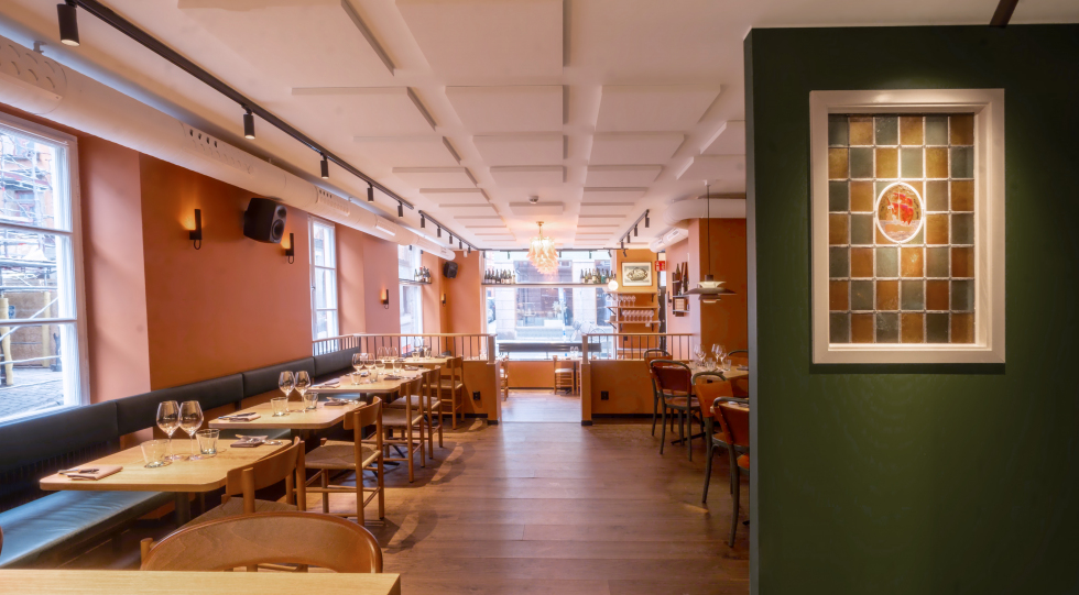 Amalia, a restaurant in Stockholm, Sweden.