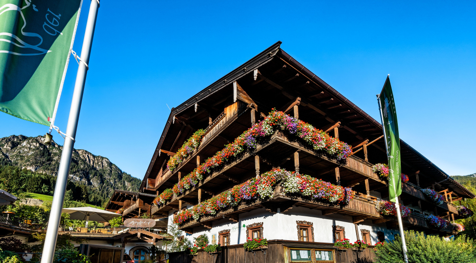 der Boeglerhof, a hotel in Alpbach, Austria.