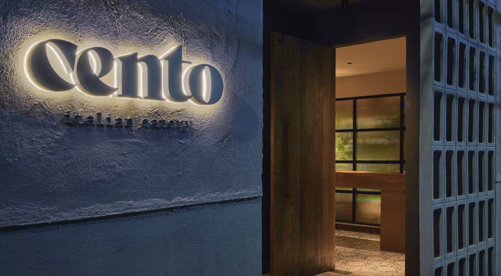 Cento, a restaurant in Bangkok, Thailand.