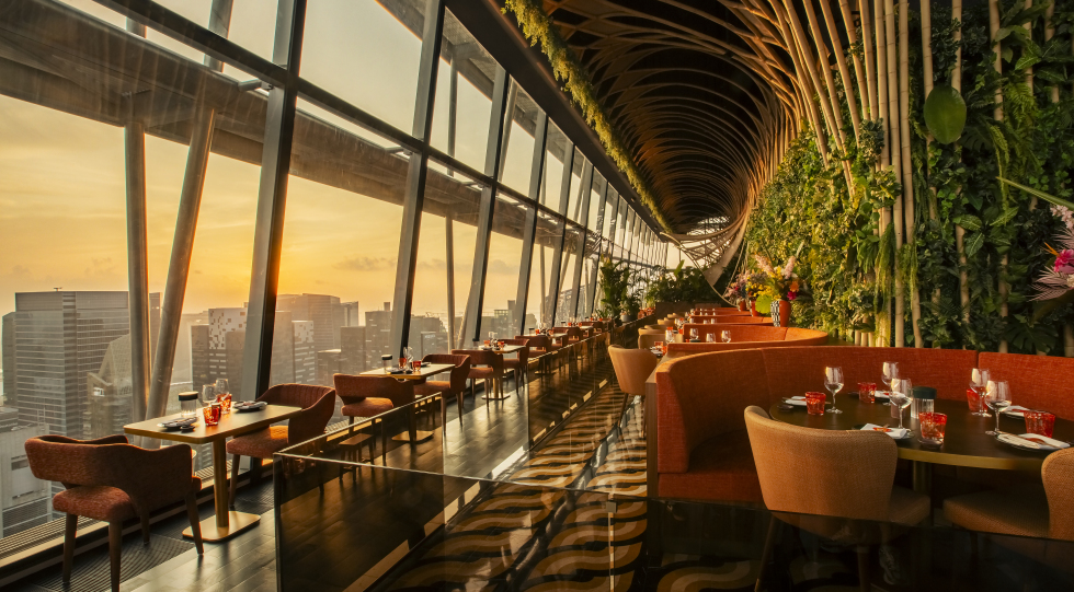 SUSHISAMBA Singapore, a restaurant in Singapore.