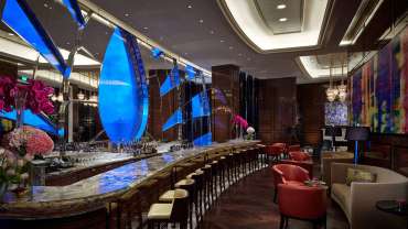 The Ritz-Carlton Bar & Lounge, a wine bar in Macau SAR, Greater China.