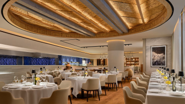 Estiatorio Milos, Marina Bay Sands Singapore, a hotel and restaurant in Singapore.