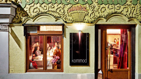 Restaurant KOMMOD, a restaurant in Vienna, Austria.