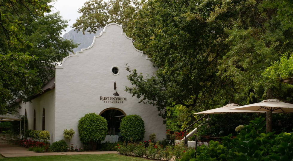 Rust en Vrede Restaurant, a restaurant in Stellenbosch, South Africa.