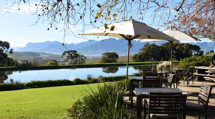 Jordan Restaurant with Marthinus Ferreira, a restaurant in Stellenbosch, South Africa.