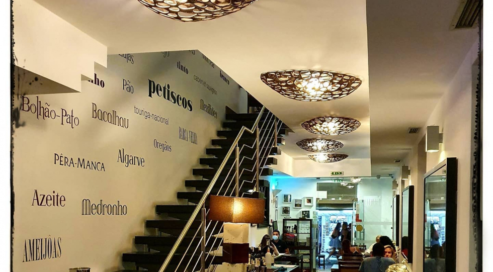 Restaurante a Petisqueira, a restaurant in Lagos, Portugal.