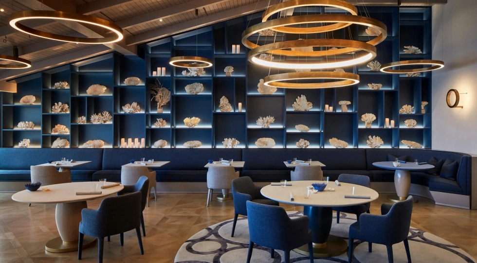 Ocean Restaurant, a restaurant in Porches, Portugal.