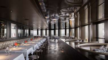 City Social, a restaurant in London, UK.