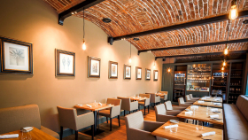 Grand Cru Restaurant, a restaurant in Prague, Czech Republic.