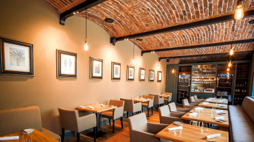 Grand Cru Restaurant, a restaurant in Prague, Czech Republic.