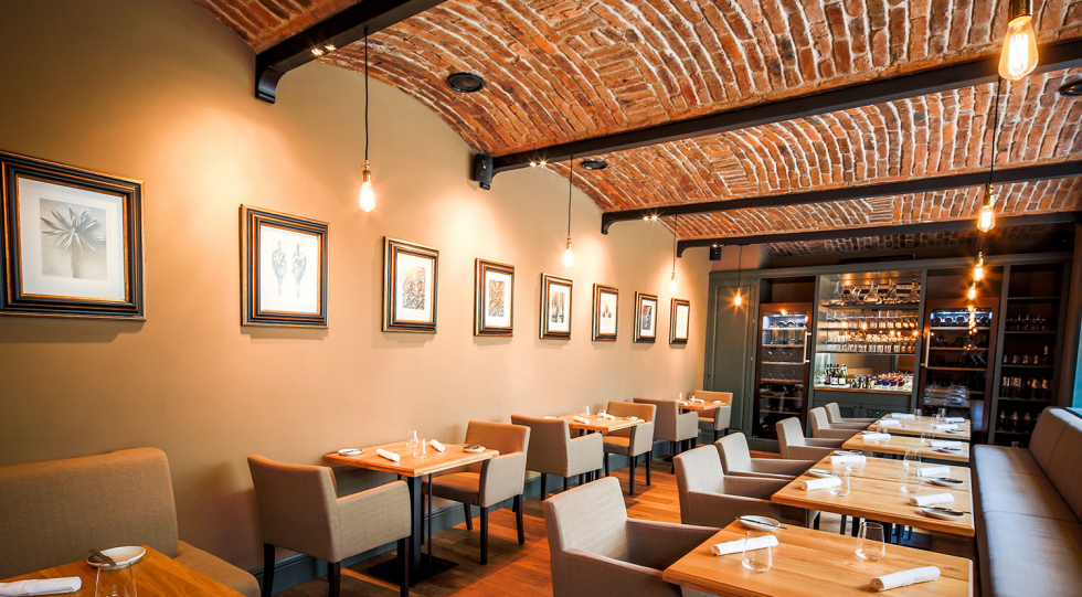 Grand Cru Restaurant, a restaurant in Prague, Czech Republic.