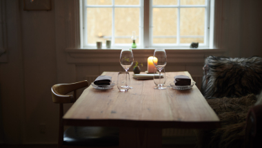 Interior of Ræst, restaurant at Faroe Islands