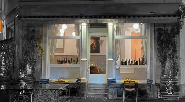 Bü’s Hopfenau, a restaurant in Zürich, Switzerland.