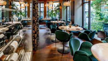 Aurora, a restaurant in Zürich, Switzerland.