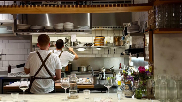 Berbena, a restaurant in Barcelona, Spain.