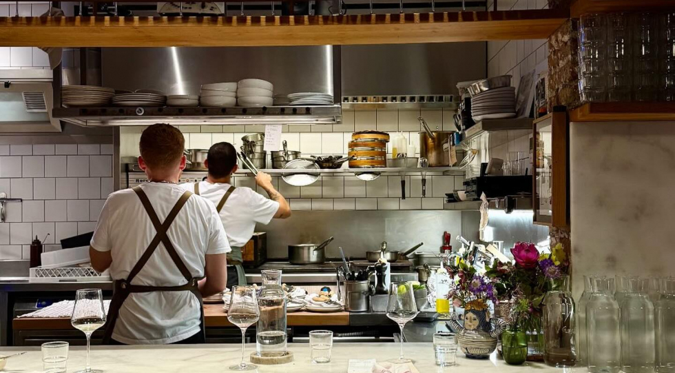 Berbena, a restaurant in Barcelona, Spain.