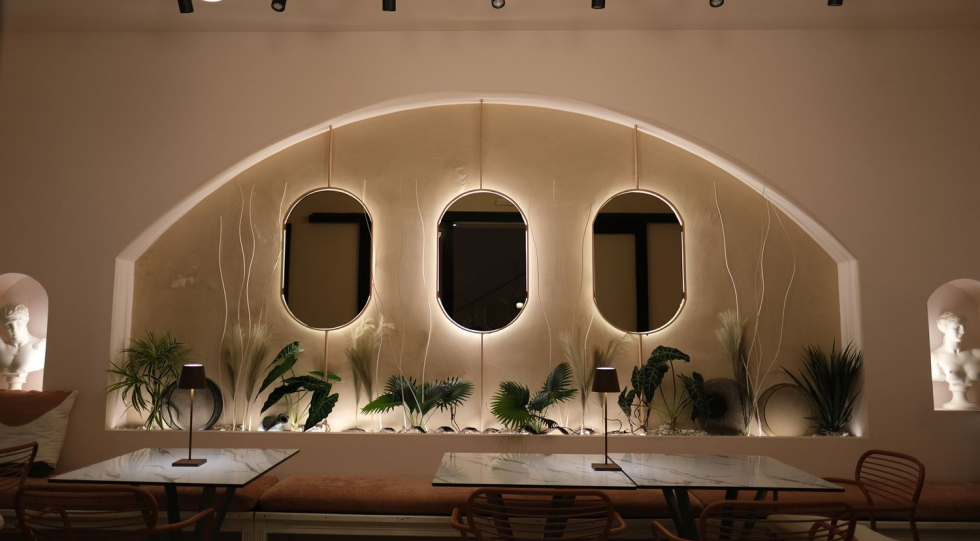 Dionysos Restaurant-Wine Bar, a restaurant, wine bar in Rhodes, Greece.