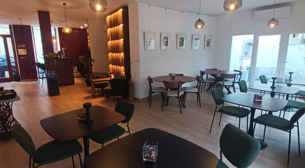 Interior of di Vino Dão, Viseu, Portugal.