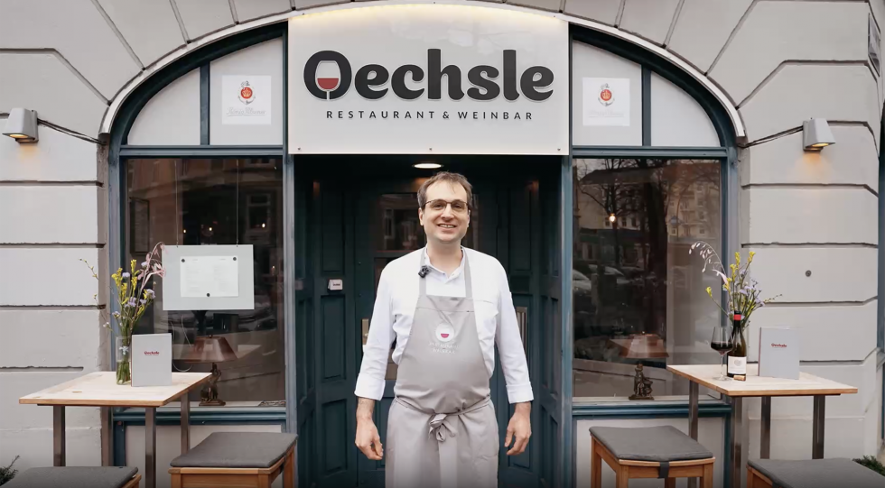 Oechsle Restaurant & Weinbar, a wine bar and restaurant in Hamburg, Germany.
