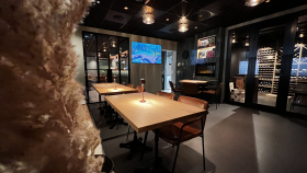 Kork Vinbar & Scene, a wine bar in Rørvik, Norway.