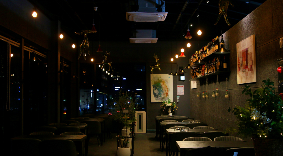 Double T Dining, a restaurant in Gangneung, South Korea.