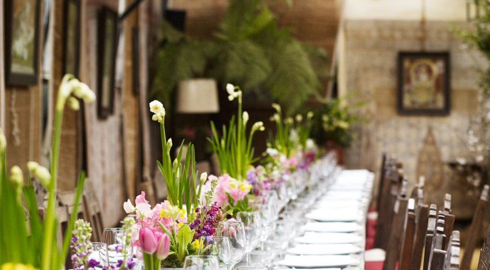 Petersham Nurseries, a restaurant in London, UK.