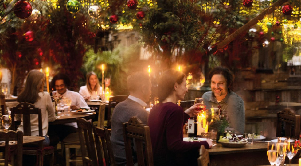 Petersham Nurseries, a restaurant in London, UK.
