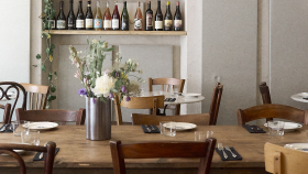 plusone, a restaurant and wine bar in Vilnius, Lithuania.