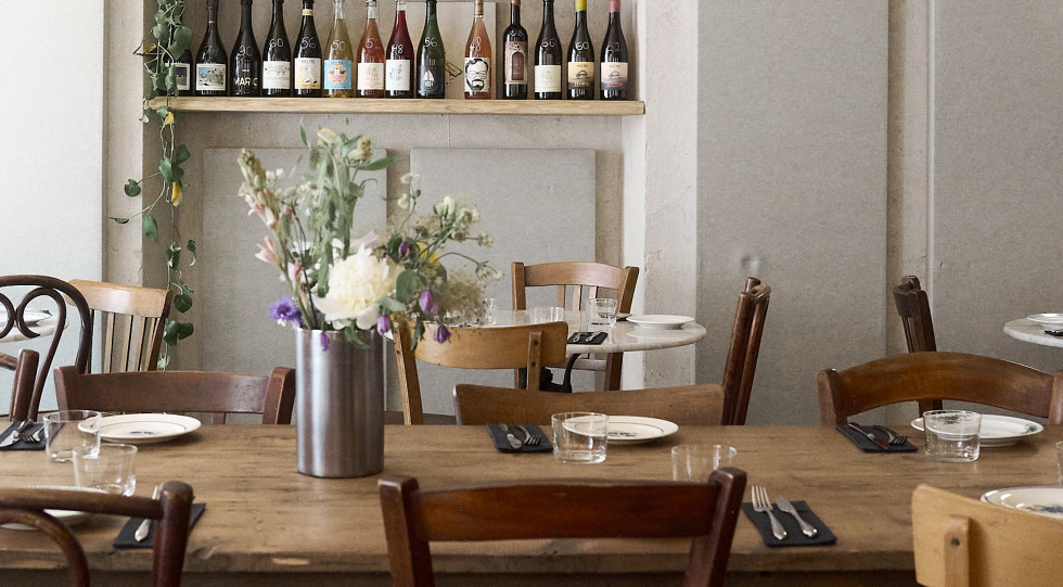 plusone, a restaurant and wine bar in Vilnius, Lithuania.