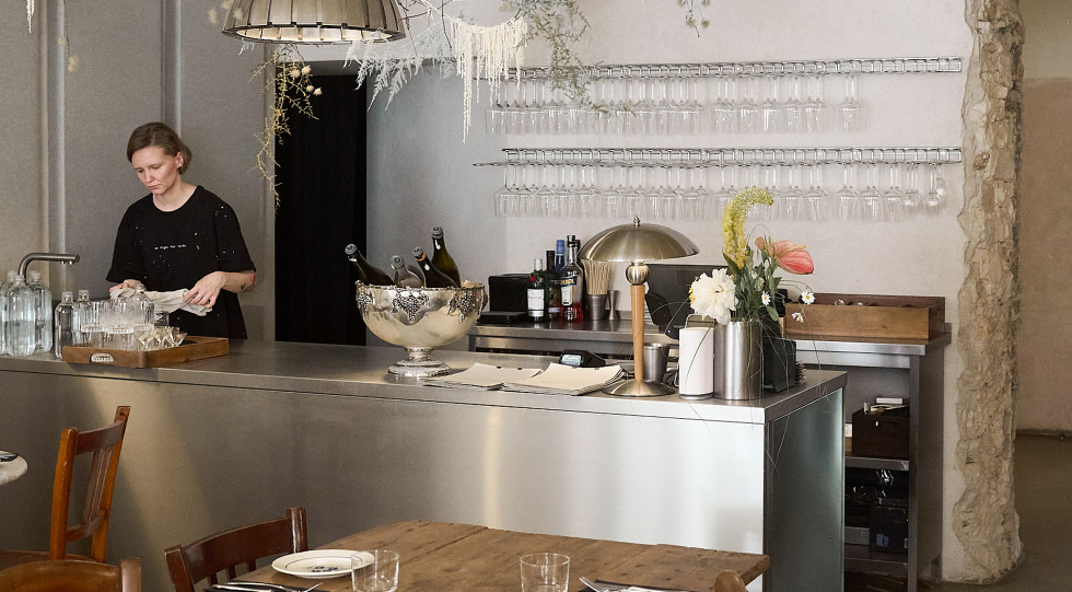 plusone, a restaurant and wine bar in Vilnius, Lithuania.