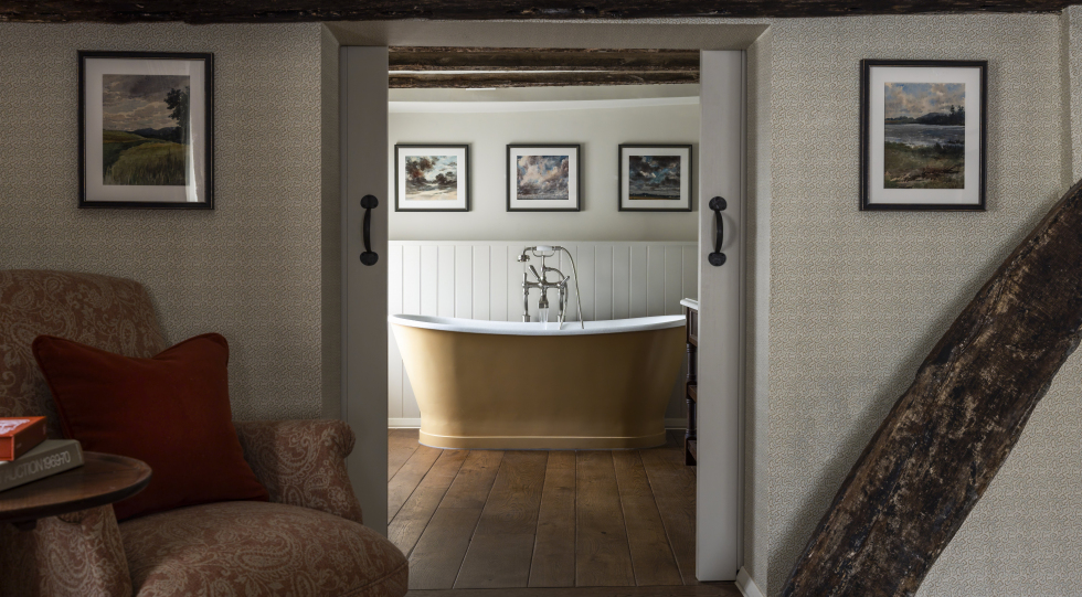 The Swan Inn, a restaurant and hotel in West Sussex, UK.