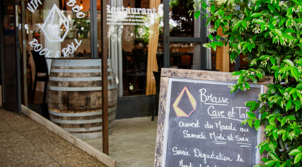 Braise, a restaurant in Montpellier, France.