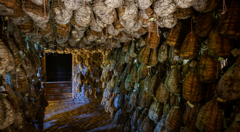 Antica Corte Pallavicina, a restaurant in Emilia-Romagna, Italy.