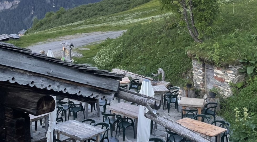 Le Petit Tétras, a restaurant in Haute-Savoie, France.