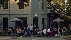 Napier Quarter, a wine bar in Melbourne, Australia.