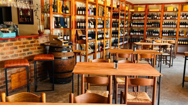 The Wine Shop by Caraffa, a wine bar in Pretoria, South Africa.